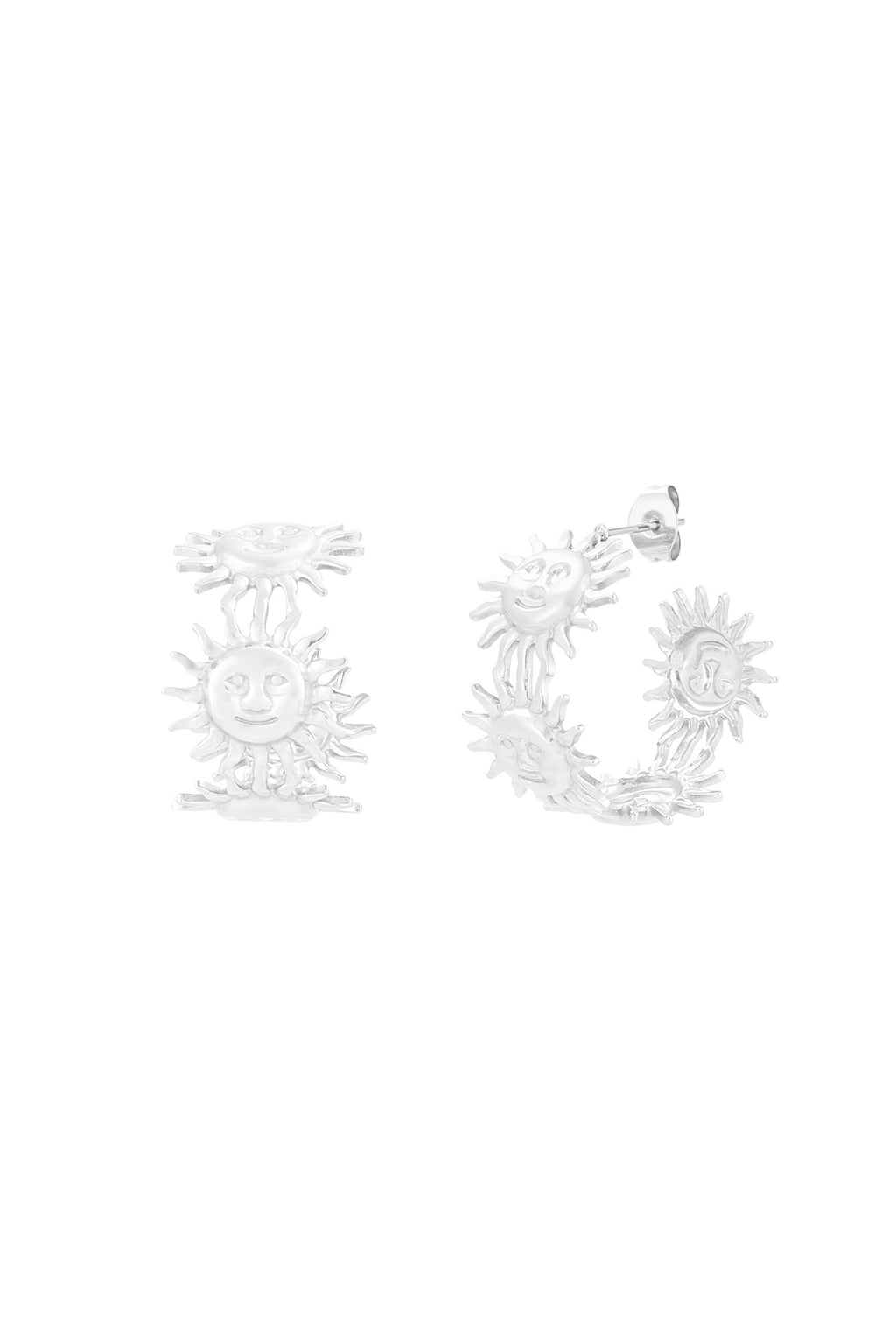 golden rays earrings
