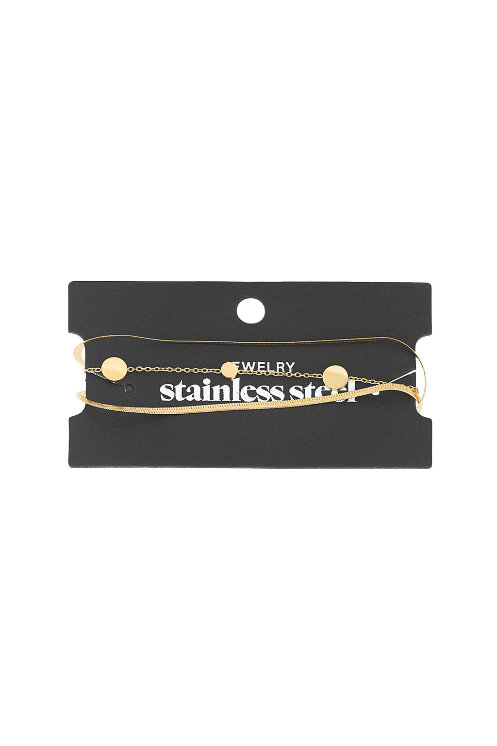 double coin bracelet