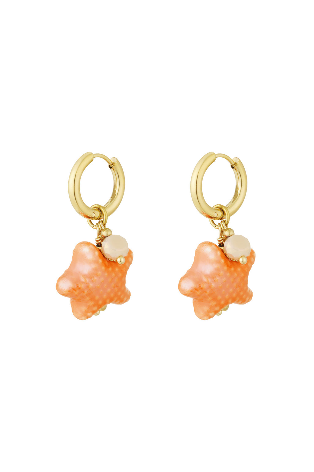 starry earrings - blue & 