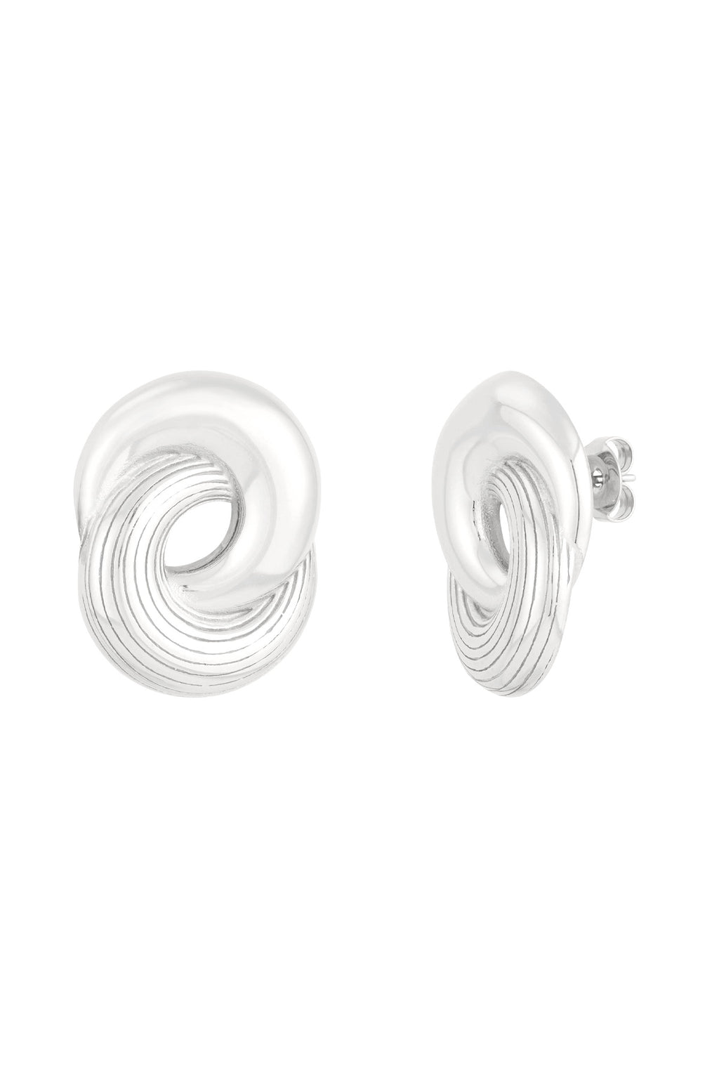 circle fusion earrings