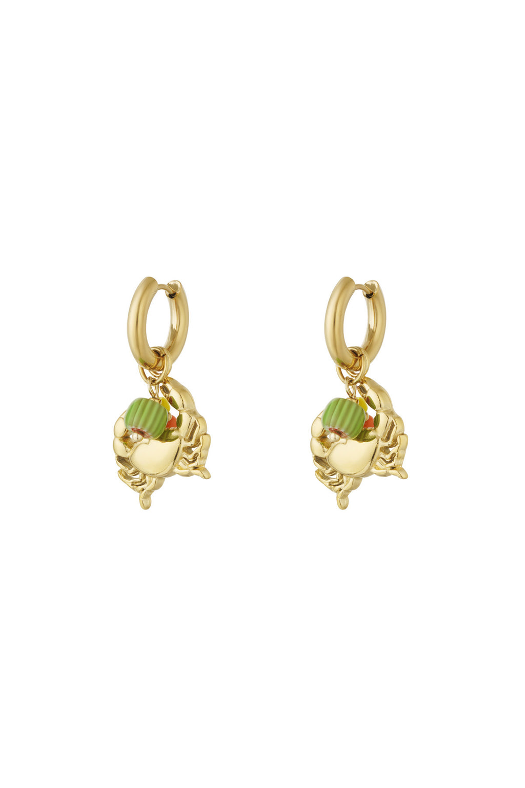 crab earrings