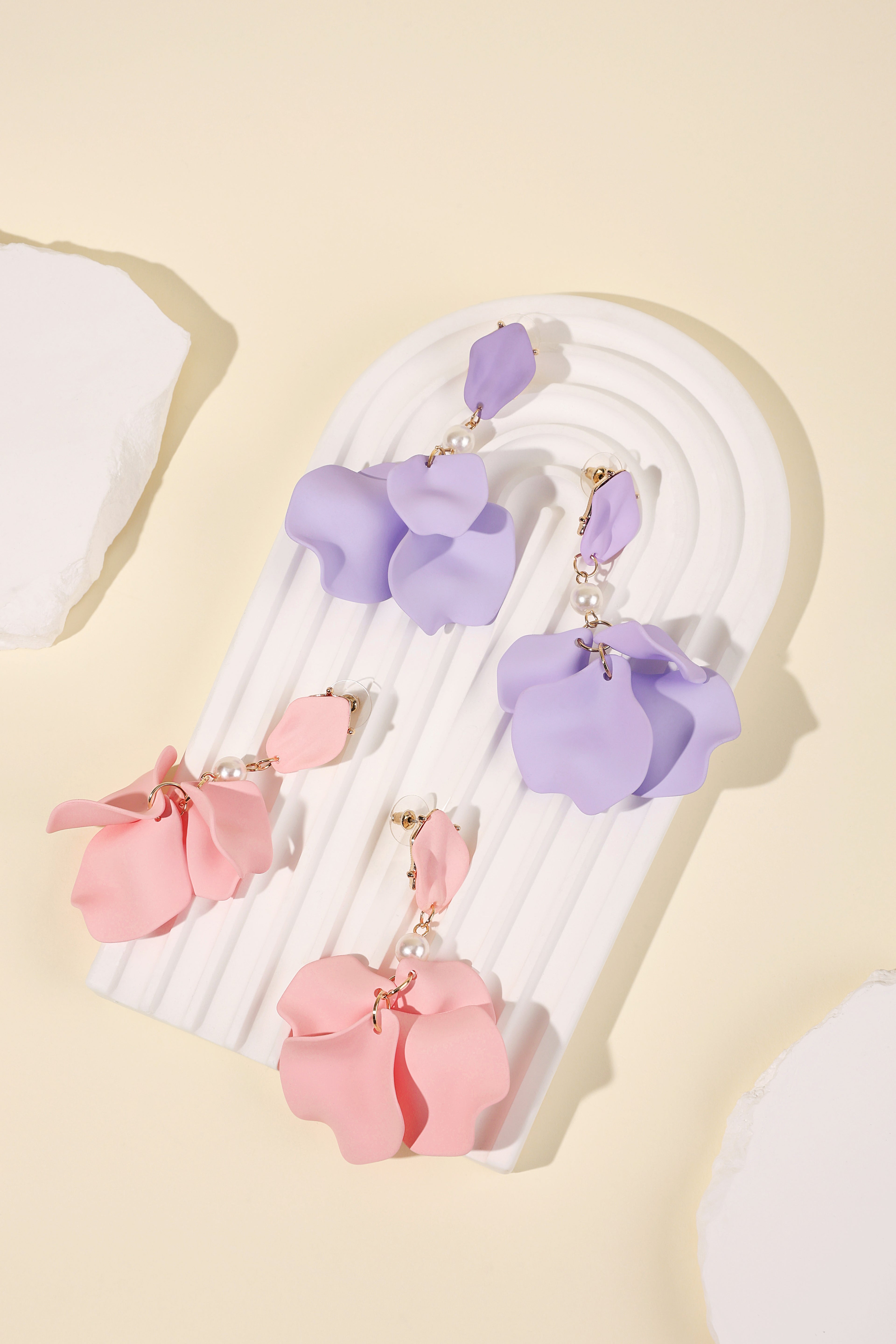 Fuchsia Haze Earrings