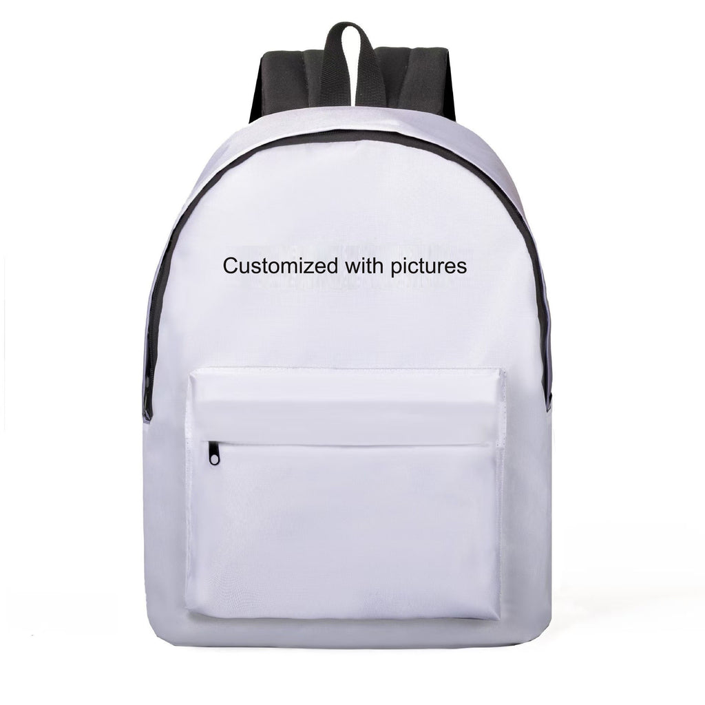 Airplane bag, printed backpack, elementary school backpack, children's cartoon backpack, customizable pencil case set upon reque