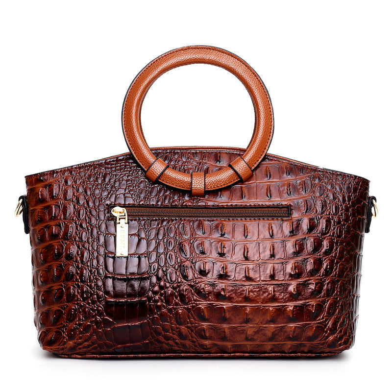 Ladies' handbag European and American style fashion ring single shoulder diagonal cross bag