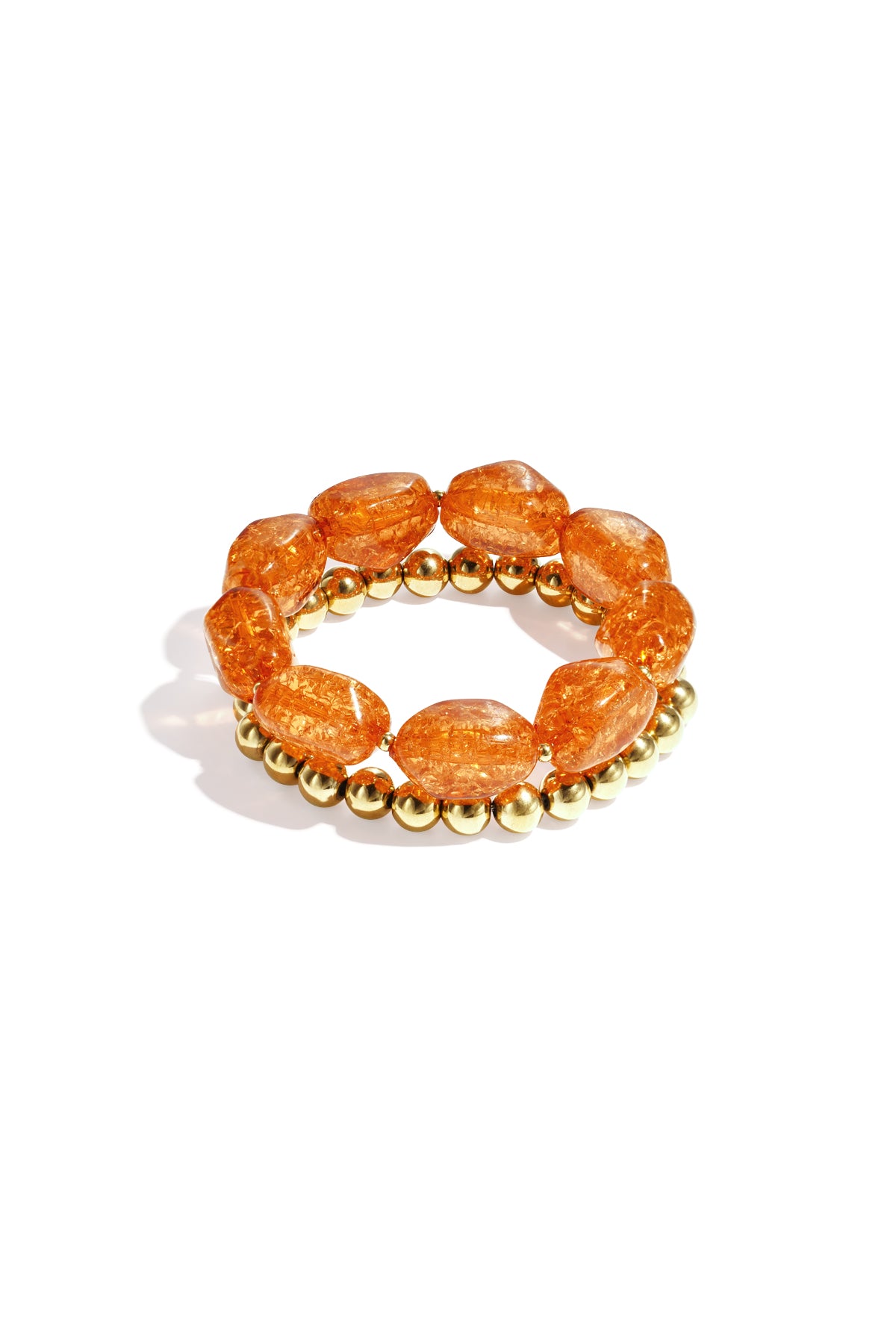 Bracelet set with chunky beads