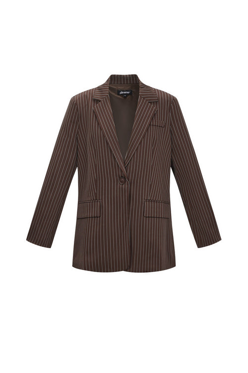 Asymmetrical blazer