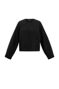 Knitted Polyester Fiber Women's Knit Sweaters Casual Solid Color Fall/Winter