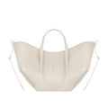 Leather bucket bag handbag tote bag
