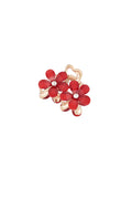 Flower duo hair clip