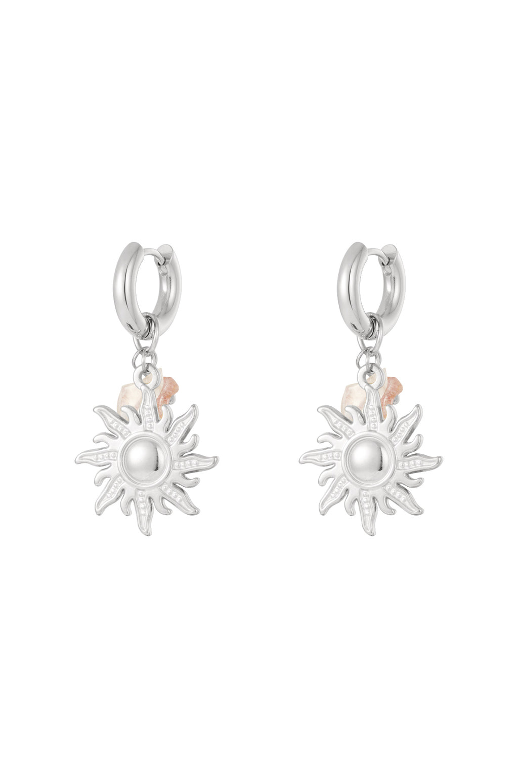 Stainless Steel Drop Earrings Sun/Moon Casual Daily Simple Series Women's jewelry