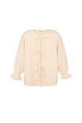 Nylon Women's Short Sleeve Tops Oversized Lace-Up Design