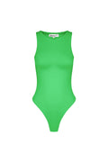 Polyester Women's Sleeveless Bodysuit High Neck Form-Fitting