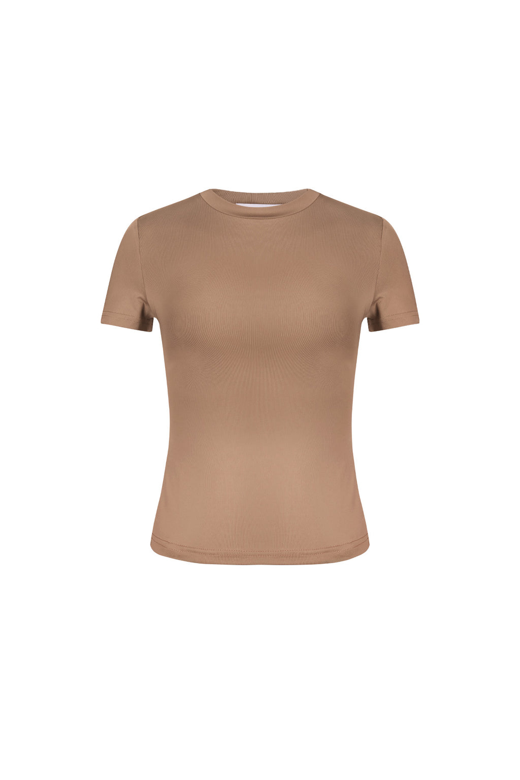 Polyester Women's Short Sleeve Top Fitted Bodycon