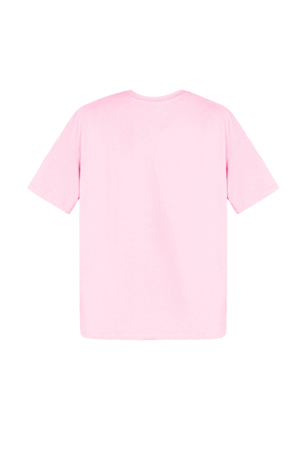 Cotton Women's T-shirt Oversized Minimalist Logo