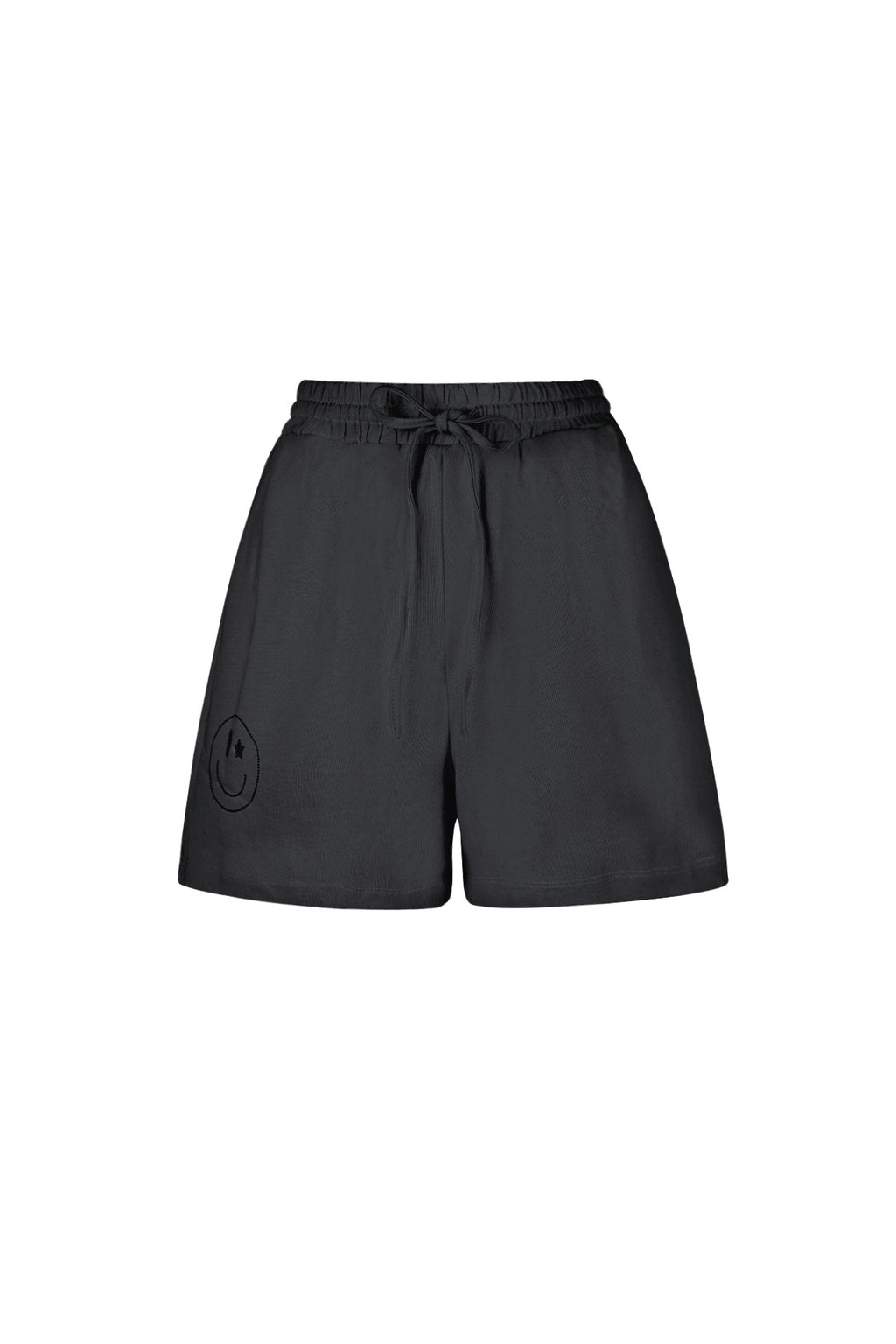 Cotton Women's Casual Shorts Drawstring Elastic Waist