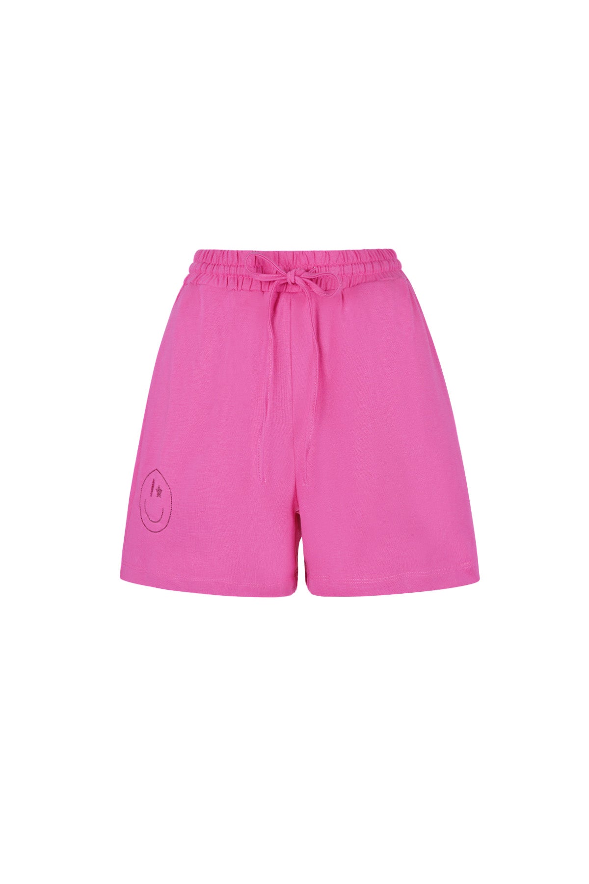 Cotton Women's Casual Shorts Drawstring Elastic Waist