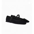 Square Toe Flat Slip-Ons