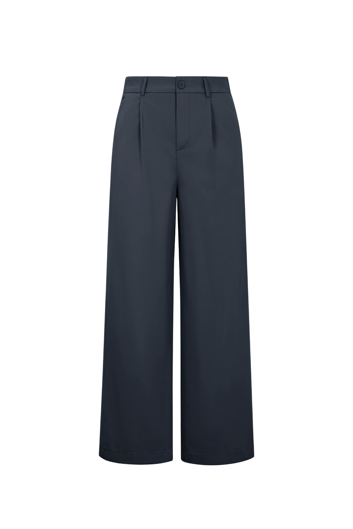 Woven Polyester Fiber Women's Straight Leg Pants Casual Fall/Winter