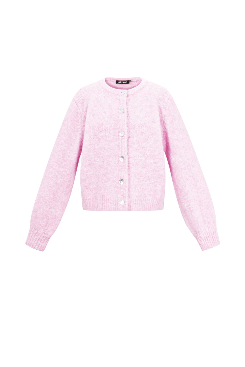 Knitted Polyester Fiber Women's Cardigan Casual Solid Color Fall/Winter