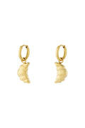 Mini Croissant Earrings