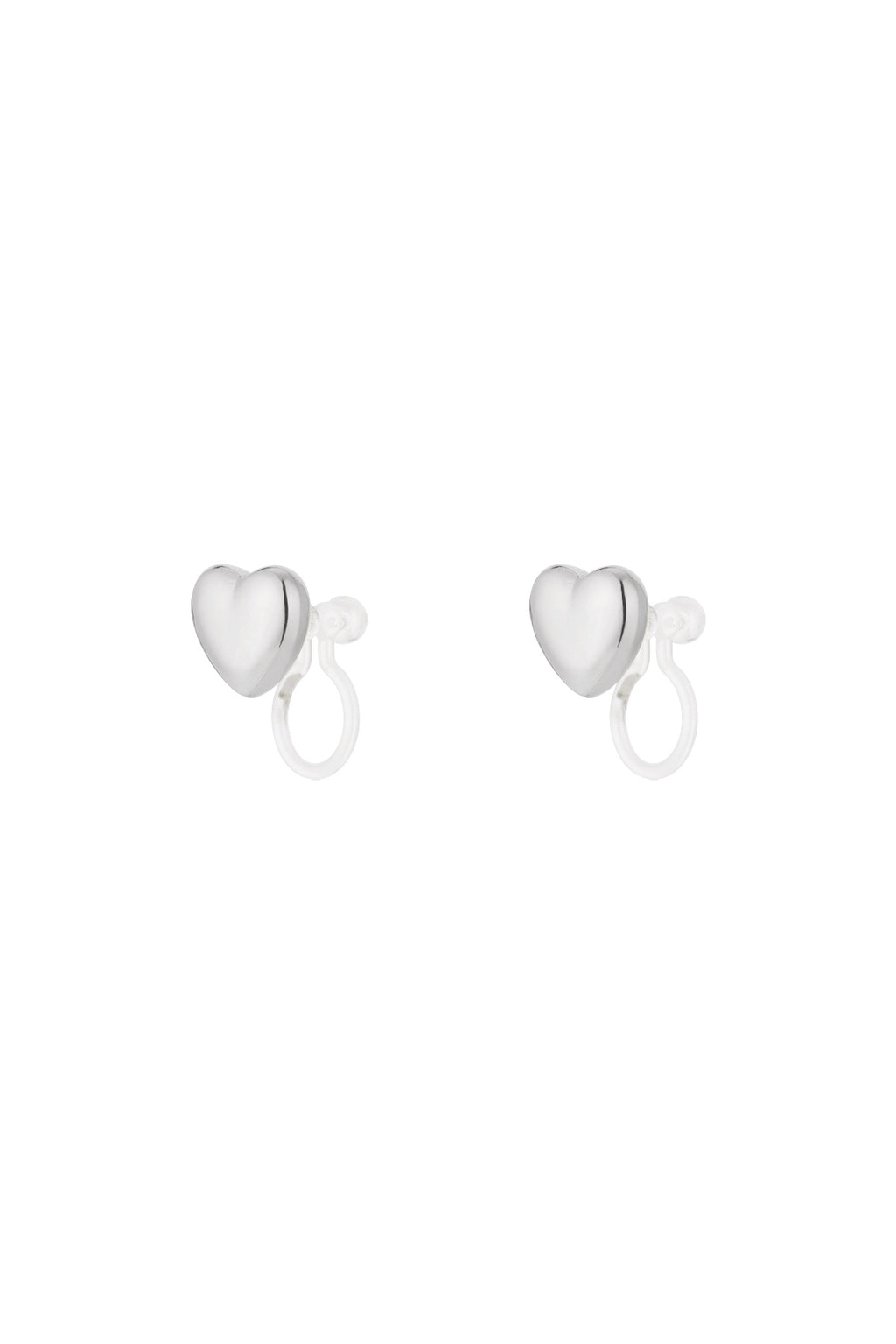 Mini Heart Clip Earrings