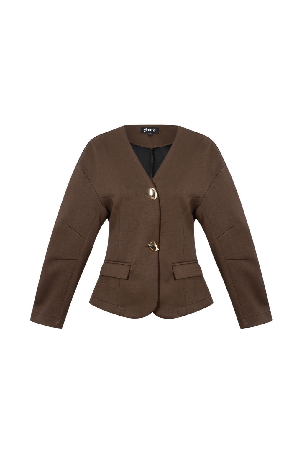 Woven Polyester Fiber Women's Suit Set Elegant Solid Color Fall/Winter