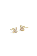 Clover stud earrings