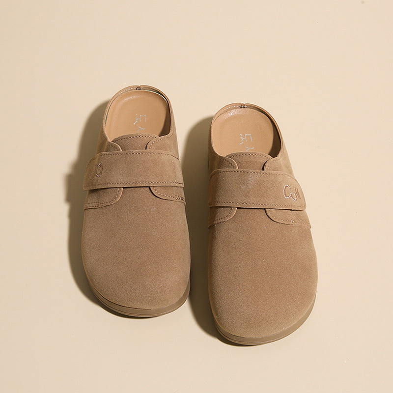 New Spring and Autumn Doudou Single Boots Retro Casual Boken Shoes for Women