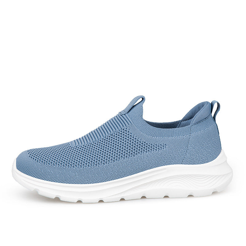 Spring Summer Autumn Elderly Shoes Parent-Child Shoes Slip-On Casual Men's Walking Shoes Classic Style