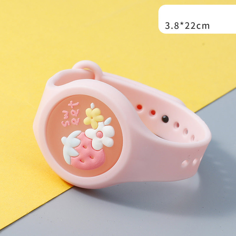 Luminous Mosquito Repellent Bracelet Children Baby Baby Anti-Mosquito Artifact Portable Student Adult Anti-Mosquito Buckle Watch