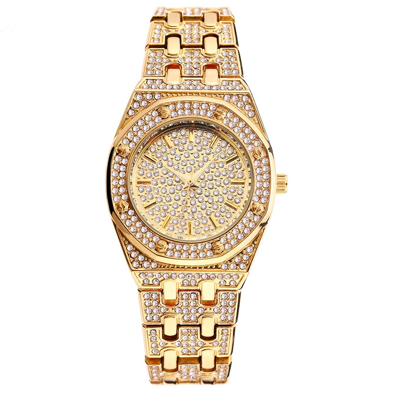 MISSFOX  2528 Silver Women's Watch Casual Dress Ladies Watch Fashion Waterproof Steel Quartz Wrist Watches For Women Valentines Gift