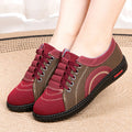 Lightweight non slip flat heel deep cut shoes with soft sole single shoe