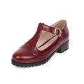 Spring and summer plus size retro women's shoes
