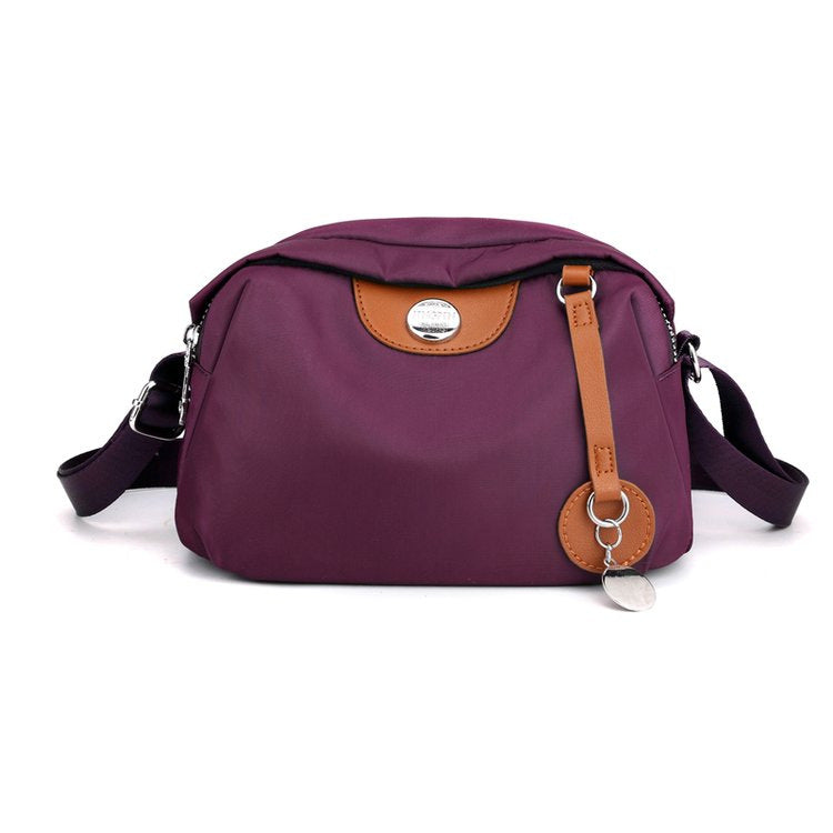 Versatile crossbody women's simple single shoulder high-end casual lightweight bag