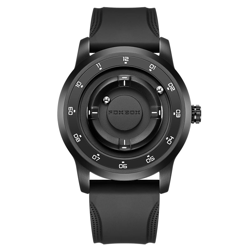 LIGE Fashionable Roman Numeral Men's Multi-Function Quartz Watch with Leather Strap and Water Resistance