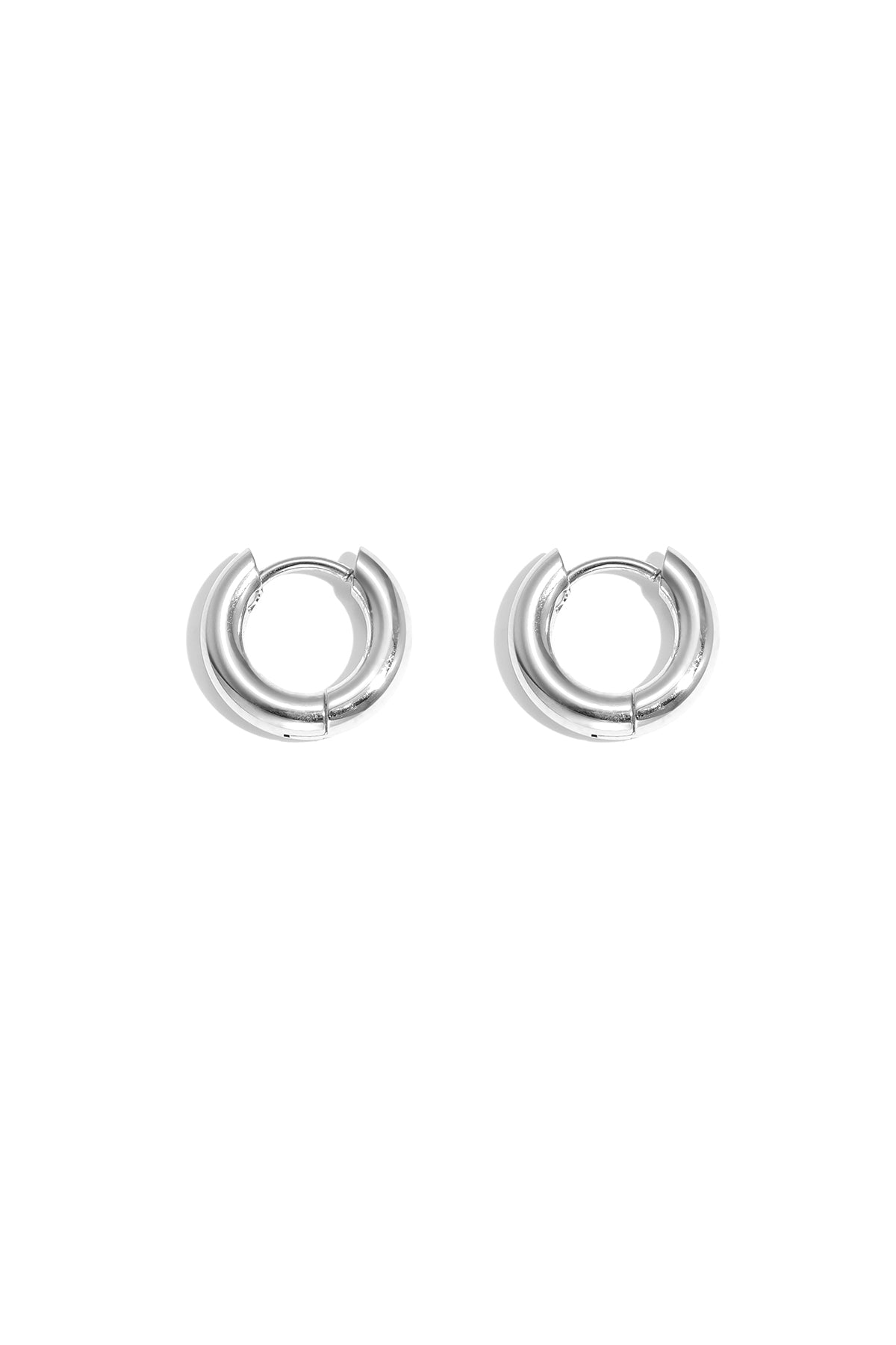 Basic hoop earrings - mini Stainless Steel