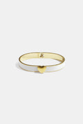 Bracelet in various colors with heart detail - 0.9 cm