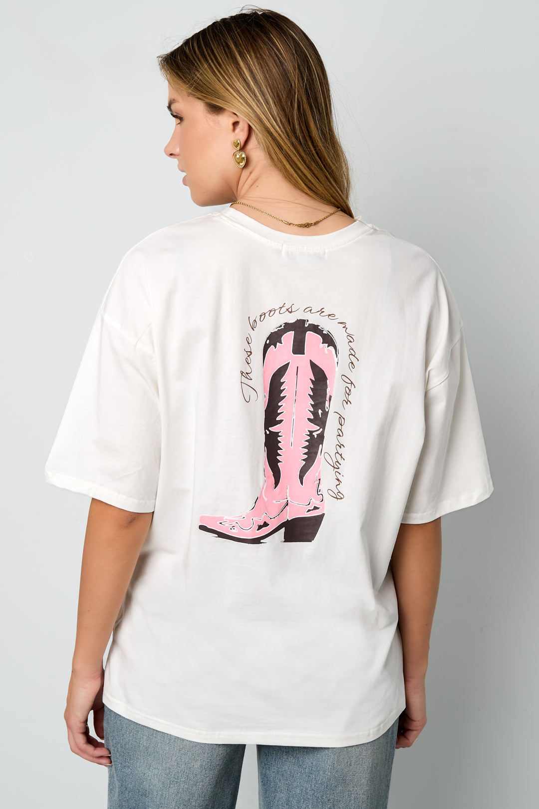 Cotton Knitted Women's T-shirt Casual Cartoon