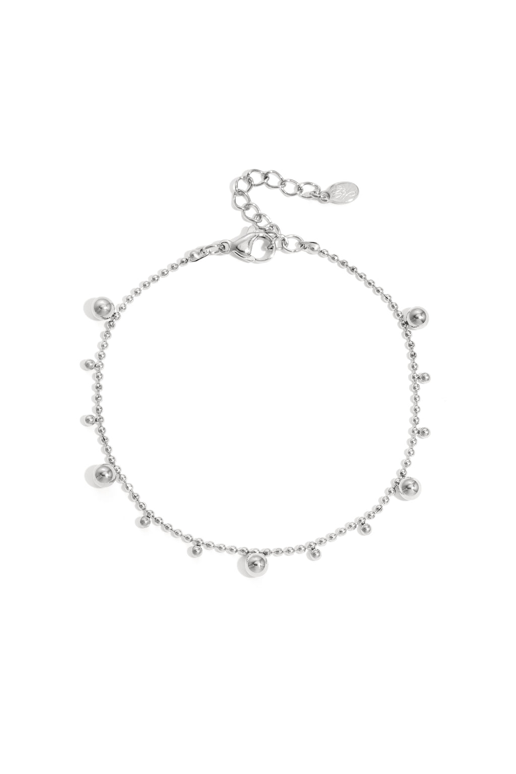 Bracelet with alternating balls
