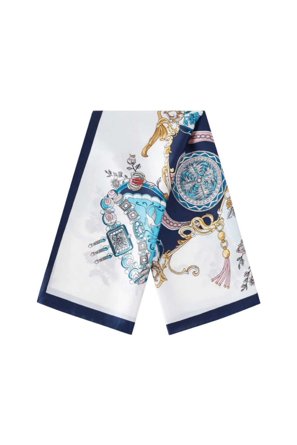 Summer scarves Flower Daily Polyester Daily Accessories