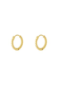 Timeless twist earrings - Silver Color color